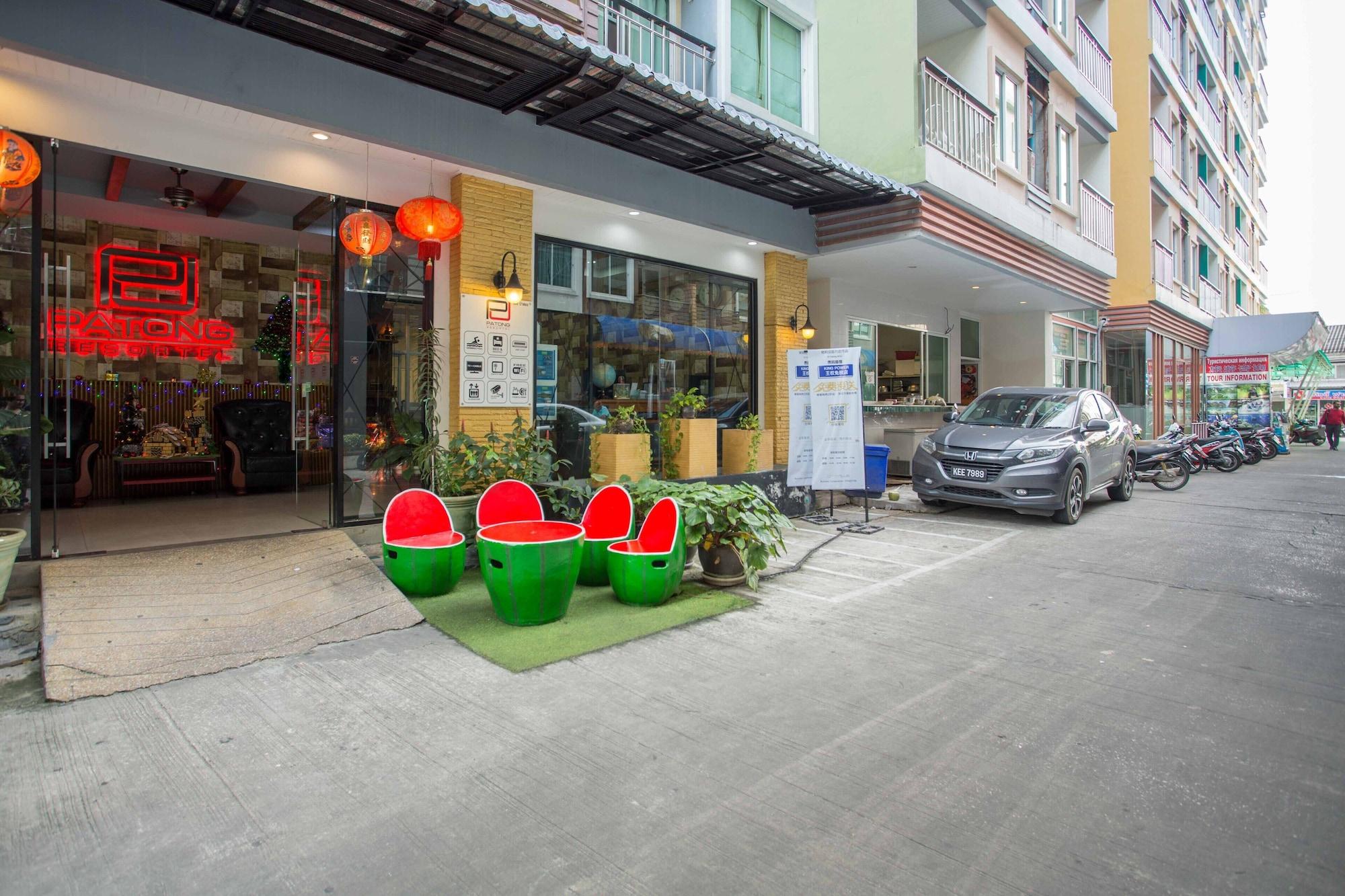 Pj Patong Resortel Buitenkant foto